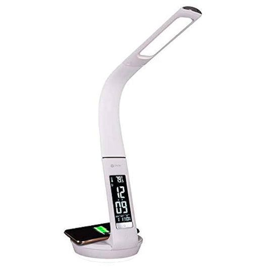 Ottlite Charge Up LED Desk Lamp – Wireless Qi Charging | ClearSun LED Eye‑Care Light | Budget Lighting