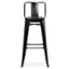 Rayne Grey Metal Bar Stools – Industrial Mid-Century Style (Set of 2) | Budget Lighting