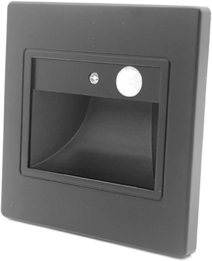 AVGTYUU Outdoor Step Skirting Night Light – Solar-Powered LED Wall Lamp | Waterproof Embedded Pathway Lighting | Budget Lighting