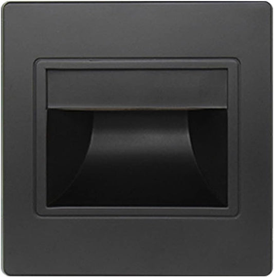 AVGTYUU Outdoor Step Skirting Night Light – Solar-Powered LED Wall Lamp | Waterproof Embedded Pathway Lighting | Budget Lighting