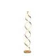 Artiva USA Infinity II 61" LED Floor Lamp – Gold Finish | 68W Remote Dimming with Smart Home Compatibility | Budget Lighting