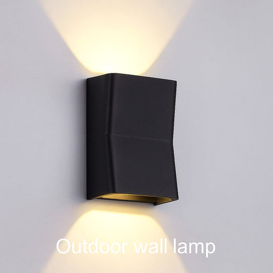 Modern Outdoor Waterproof K-Shaped Wall Light