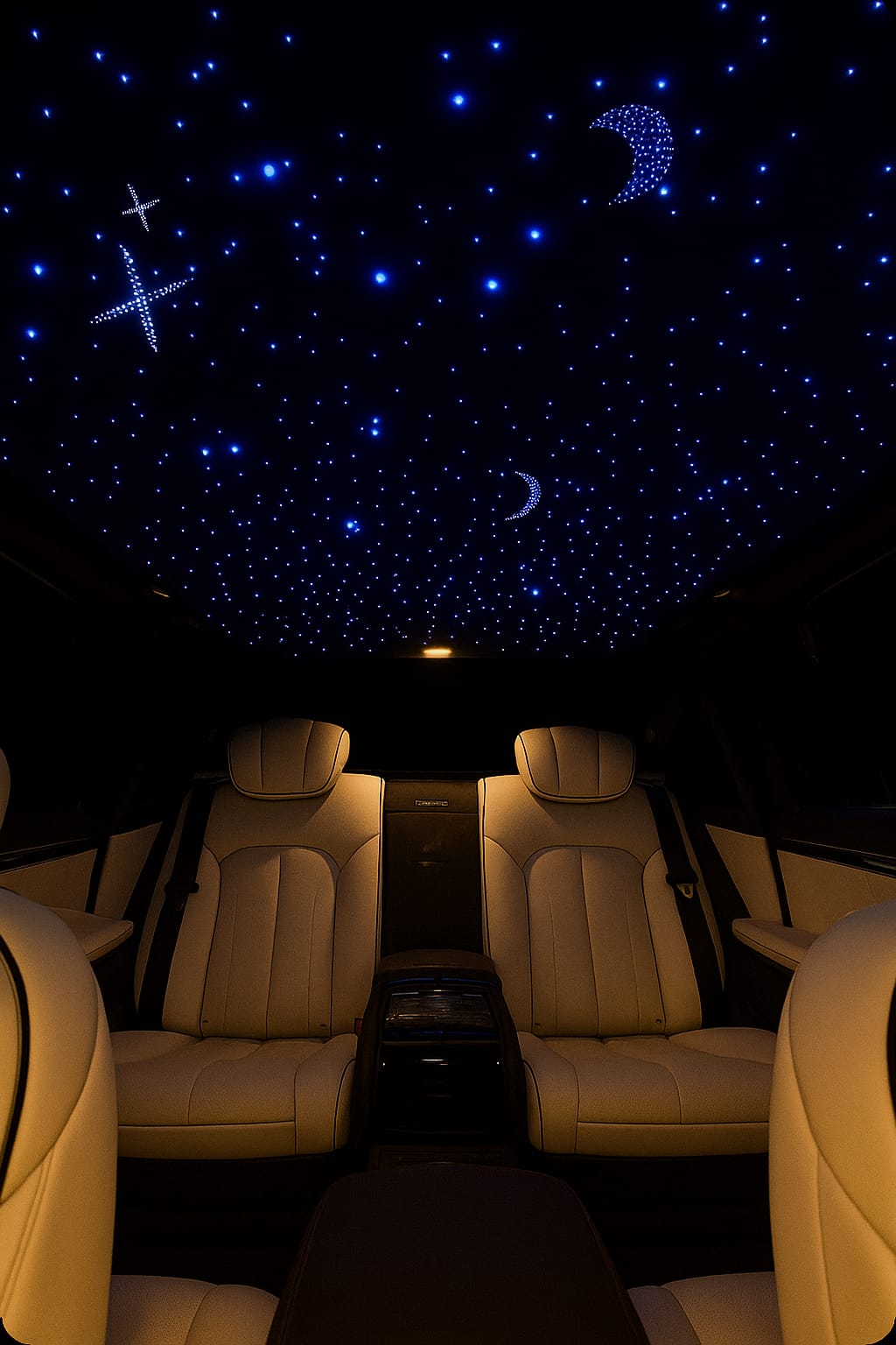 750PC Fiber Optic Car & Home Headliner Star Light Kit – RGBW LED Roof Ceiling Light with Remote | Budget Lighting