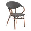Hotel-Grade Aluminum Alloy Outdoor Dining Chair – Stackable Mesh Seat for Patios, Cafés & Restaurants | Budget Lighting