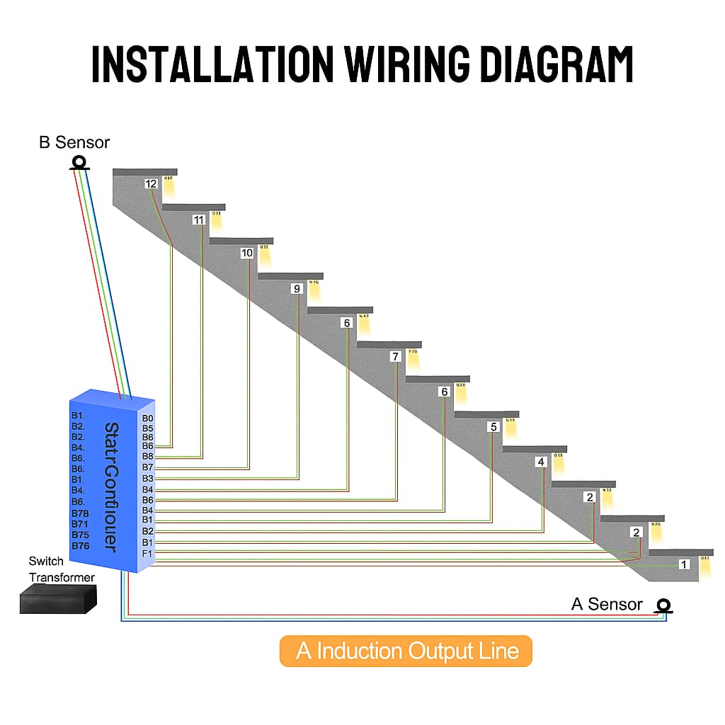 32-Channel Stairs Sensor