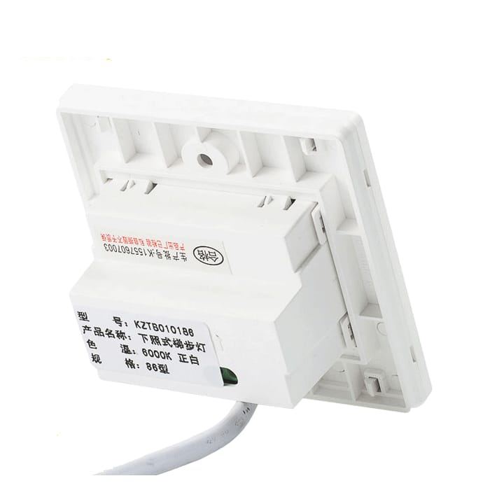2W Recessed LED Stair Wall Step Light – Square Surface Mount | Modern SMD Light | 3000K/4000K/6000K | Budget Lighting