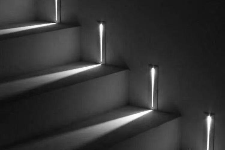 Geagood Smart Recessed Motion Sensor Step Light – 6000K Daylight LED Stair Wall Lamp | Budget Lighting