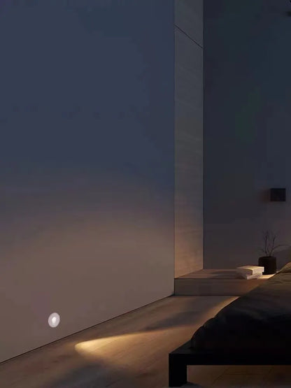 Embedded Round LED Foot Lamp – Motion Sensor Aluminum Step Light | 3000K/4000K/6000K | Budget Lighting