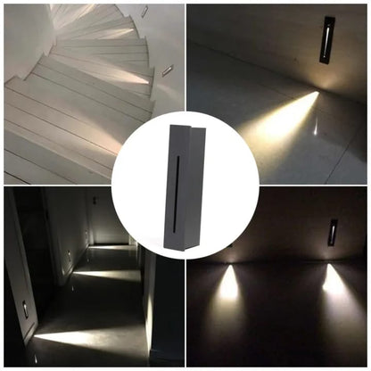3W Recessed LED Stair Light – Indoor & Outdoor IP65 Step Lamp | Night Light for Stairways, Hallways, Walkways | Budget Lighting