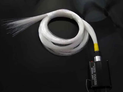 16W LED Fiber Optic Light Engine – RGB Remote-Controlled PMMA Dimmer | Wireless AC100–256V Input | Budget Lighting