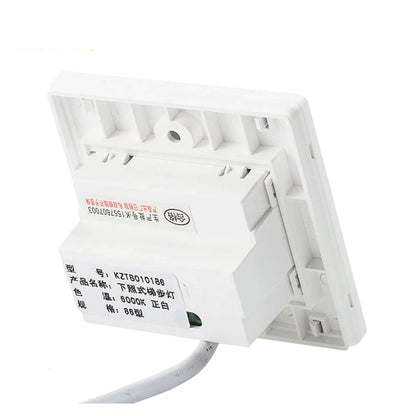 2W Recessed LED Stair Wall Step Light – Square Surface Mount | Modern SMD Light | 3000K/4000K/6000K | Budget Lighting